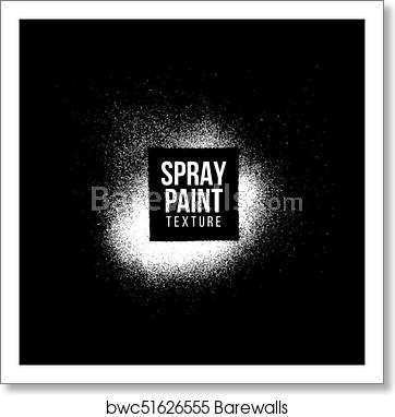 362x382 Vector Spray Paint Splatter Texture, Art Print Barewalls Posters