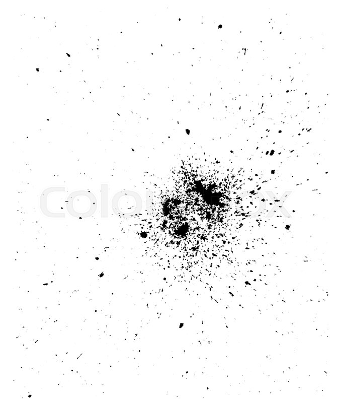 674x800 Black Spray Paint Splatter Background Stock Vector Colourbox