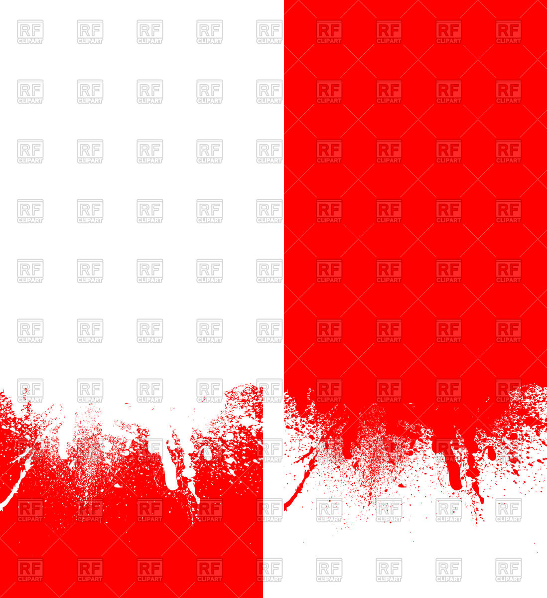 1098x1200 White And Red Spray Background Vector Image Of Backgrounds