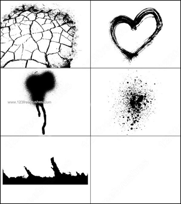 598x671 Destroy Elements Splatter Edges Strokes Ink Spray Vector