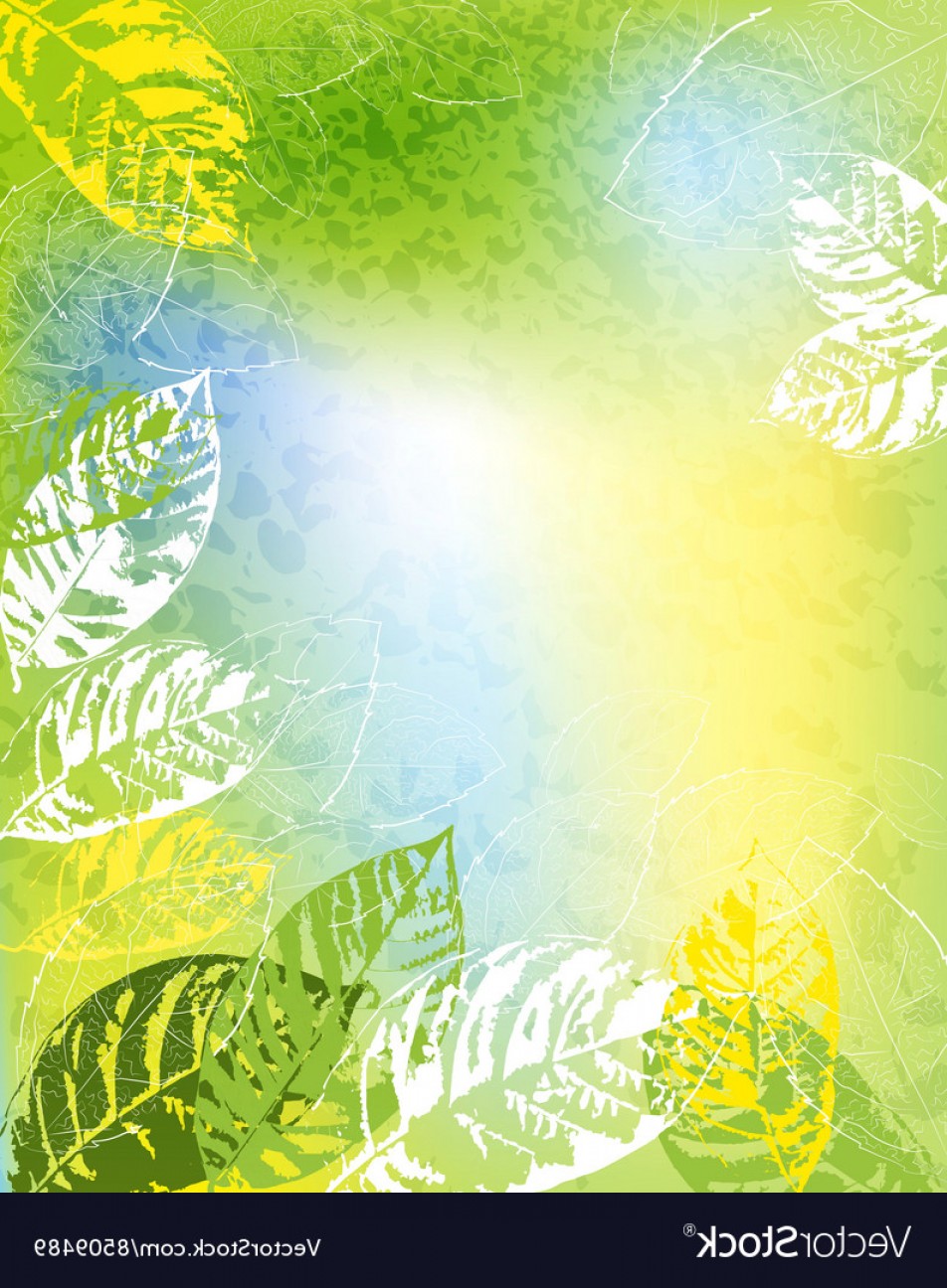 952x1296 Green Leafy Spring Background Vector Cqrecords