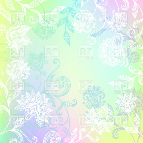 500x500 Spring Floral Background Vector Image Of Backgrounds, Textures