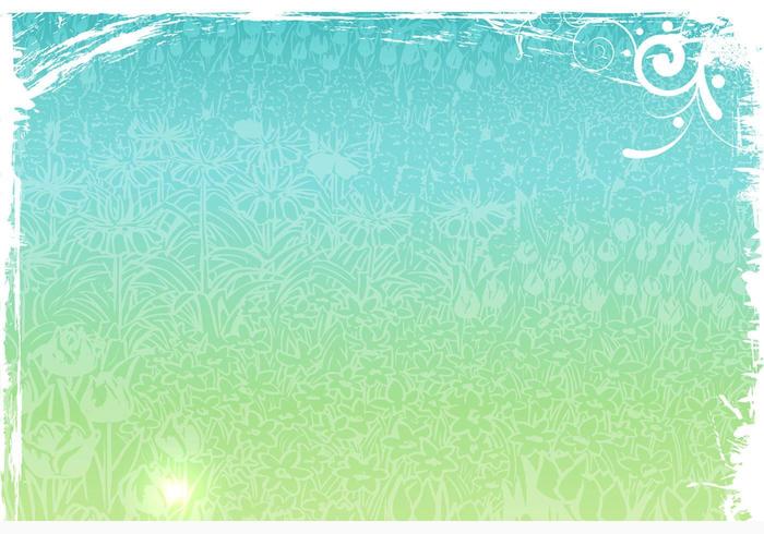 700x490 Floral Spring Background Vector