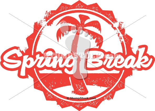 590x424 Spring Break Vector Clipart Stompstock