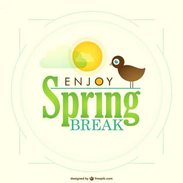 626x626 Spring Break Vector Vector Free Download
