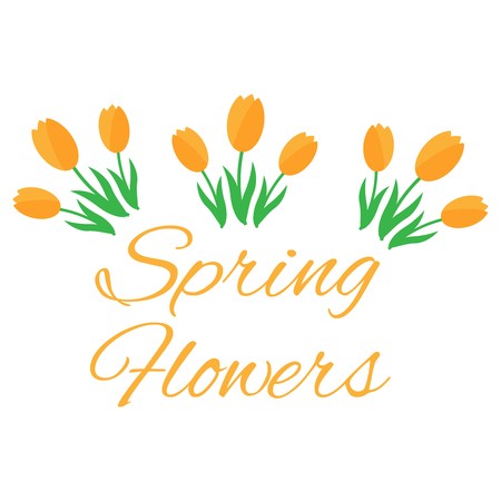 450x450 Spring Flowers Cute Vector Spring Flowers Icons Simple Flowers