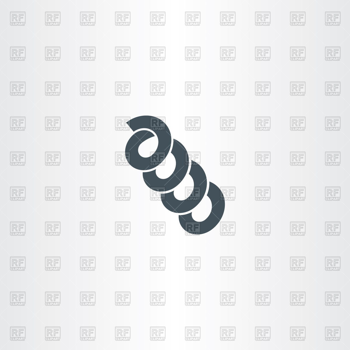 1200x1200 Metal Spiral Spring Icon Vector Image Of Icons And Emblems