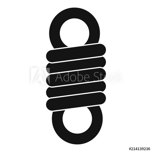 500x500 Short Spring Icon Simple Illustration Of Short Spring Vector Icon