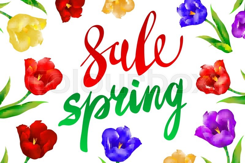 Spring Sale Banner, Sale Poster, Sale Stock Vector Colourbox 800x532 Spring Sale Banner, Sale Poster, Sale Stock Vector Colourbox