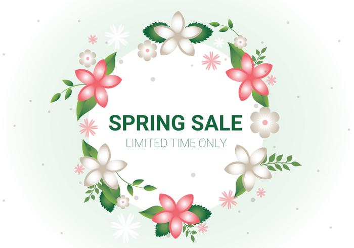 Free Spring Sale Vector Background 700x490 Free Spring Sale Vector Background