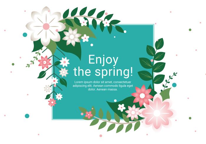 Spring Free Vector Art 700x490 Spring Free Vector Art