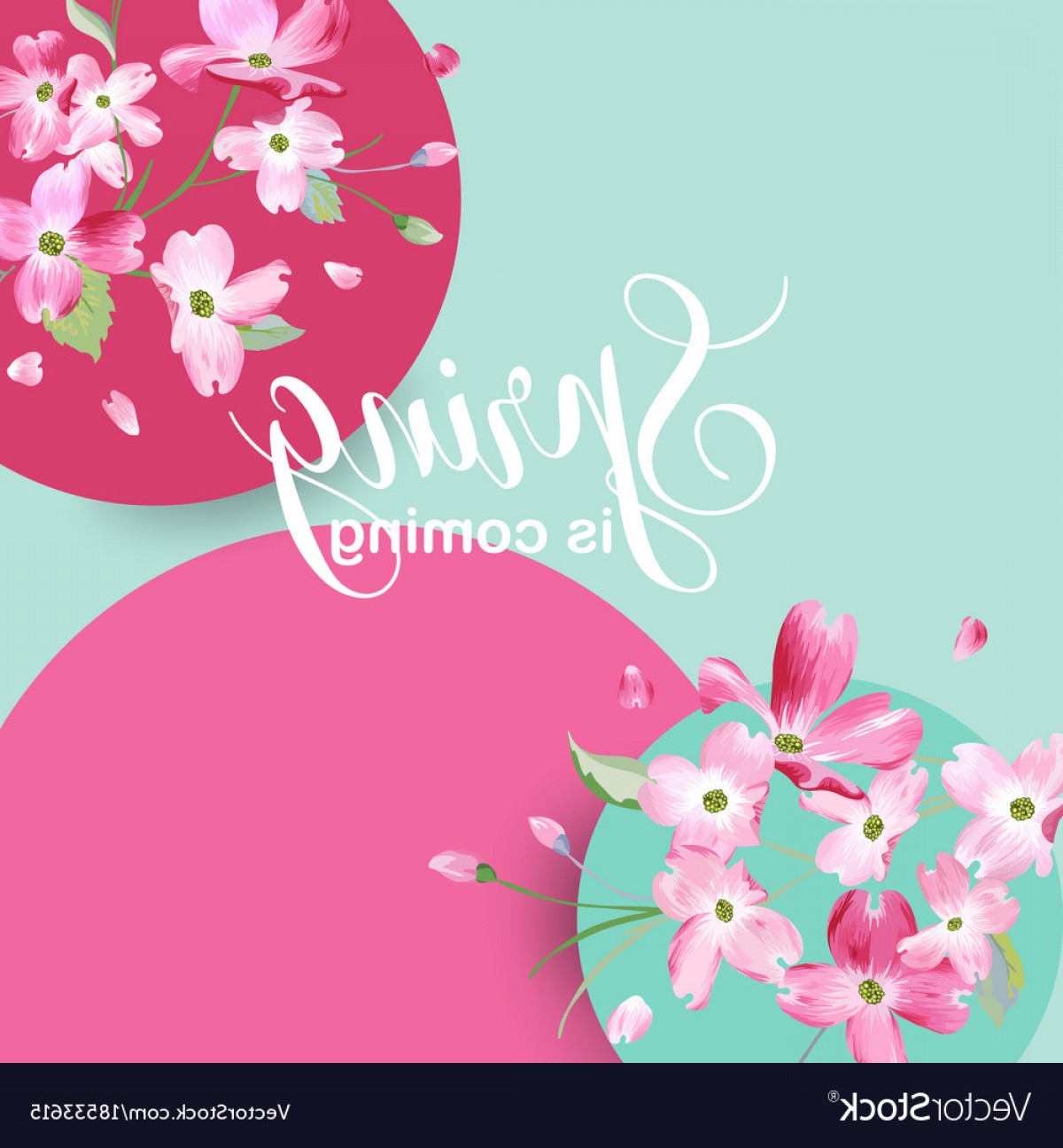 1200x1296 Floral Spring Graphic Design With Cherry Blossom Vector Cqrecords