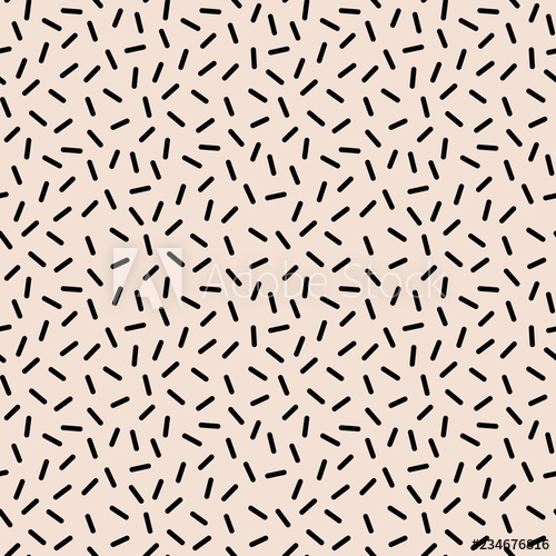 500x500 Delicate Long Sprinkles Vector Pattern, Seamless Repeat Modern