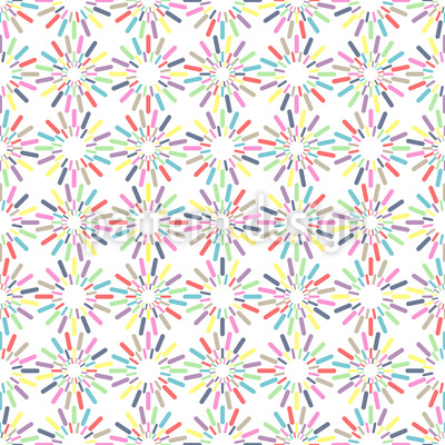 400x400 Colorful Sprinkles Vector Pattern