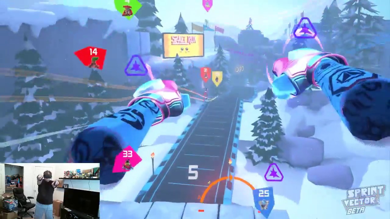 1280x720 Sprint Vector Review Like Mario Kart Vr With Arm Swinging Races