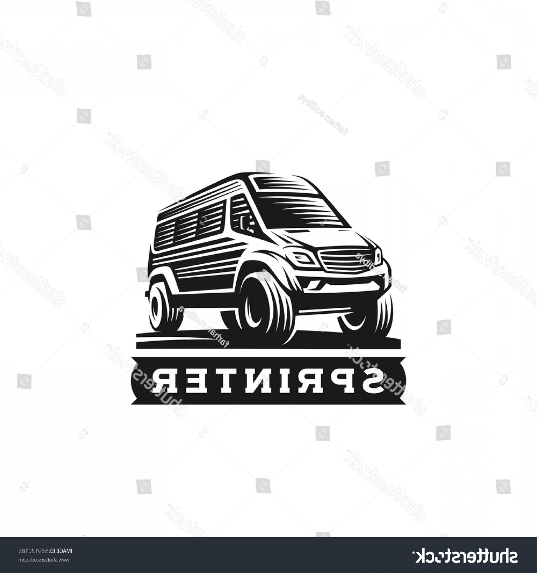 1800x1920 Car Sprinter Adventure Monochrome Vector Geekchicpro