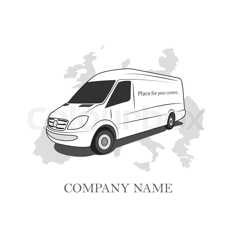 800x800 Logo For Transport Company Car Icon Stock Vector Colourbox