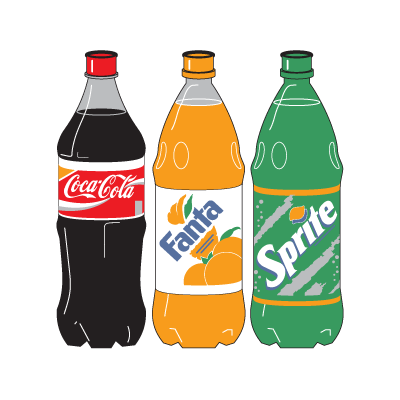 Coca Cola Three Bottle Logo Vector 400x400 Coca Cola Three Bottle Logo Vector