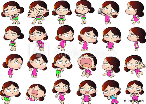 500x357 Girl Character Game Sprite Action Vector Animation