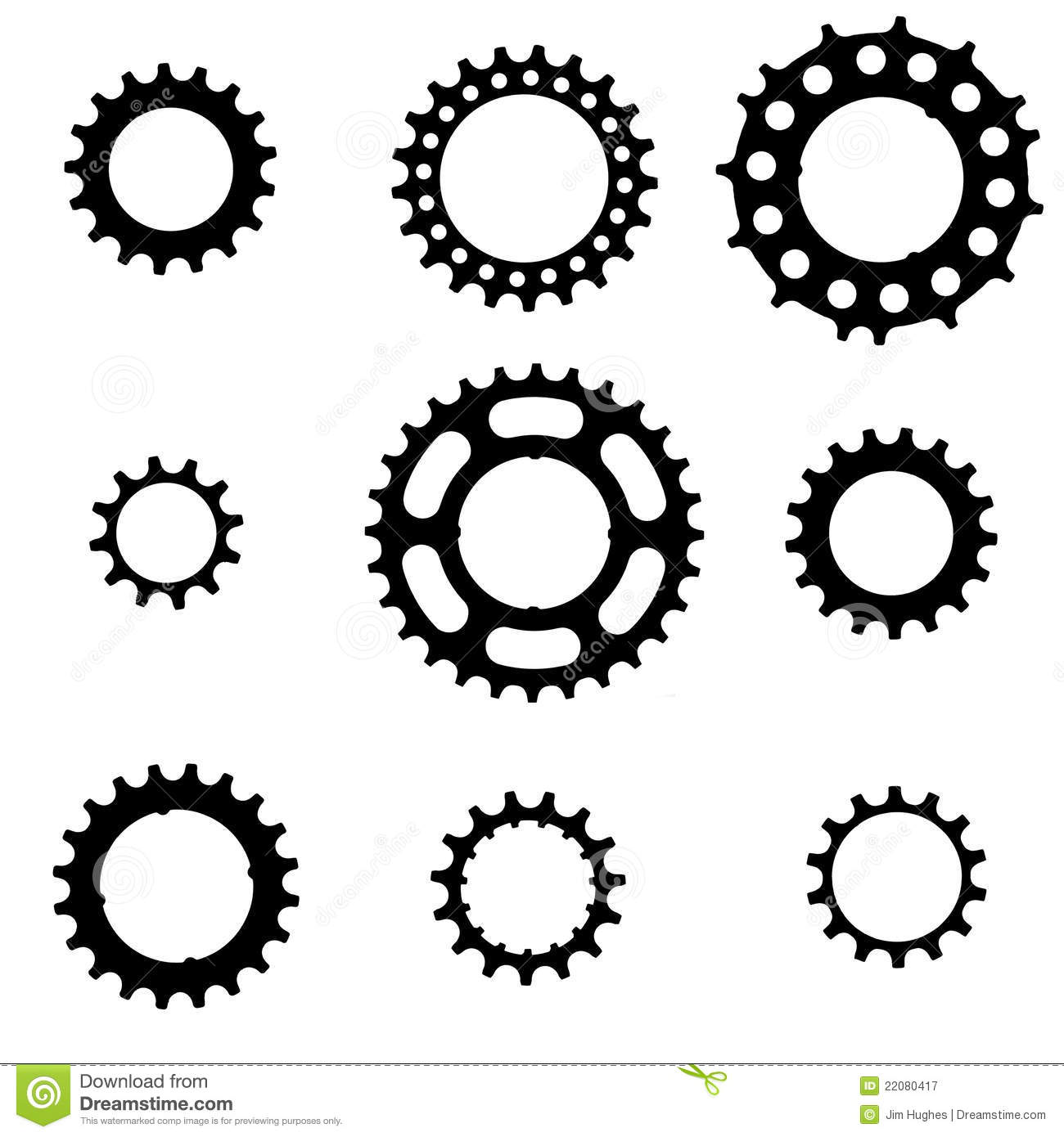 1300x1390 Bike Gear Vector Images