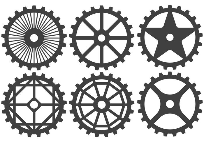 700x490 Bike Sprocket Vectors