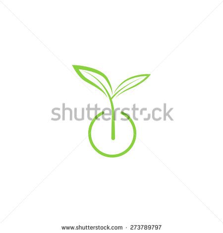 Sprout Mockup Eco Logo, Green Leaf Seedling, Growing Plant 450x470 Sprout Mockup Eco Logo, Green Leaf Seedling, Growing Plant