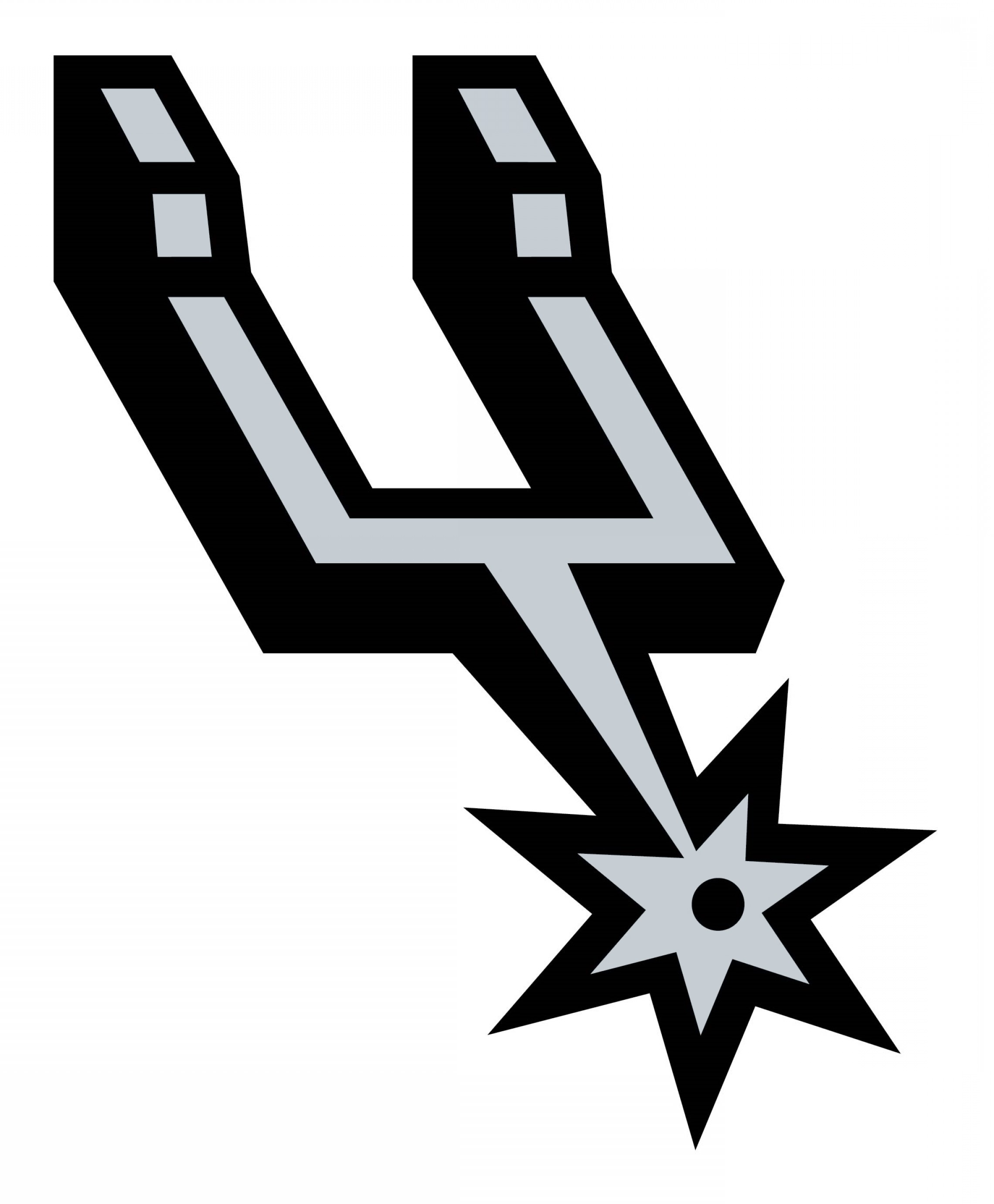2280x2760 San Antonio Spur Logo Vector Studiogrfx