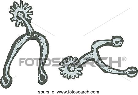 450x309 Spurs Vector Cliparts