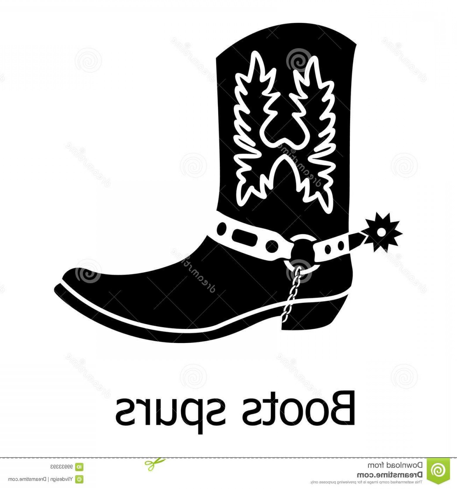 1560x1668 Boot Spurs Icon Simple Illustration Boot Spurs Vector Icon Web