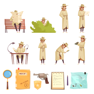 400x400 Page Spy On Curated Vector Illustrations, Stock Royalty Free