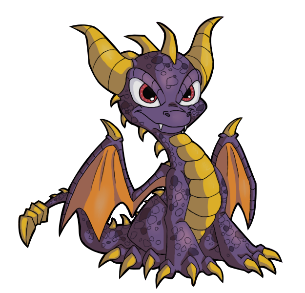 625x600 Skylander Spyro The Dragon Vector