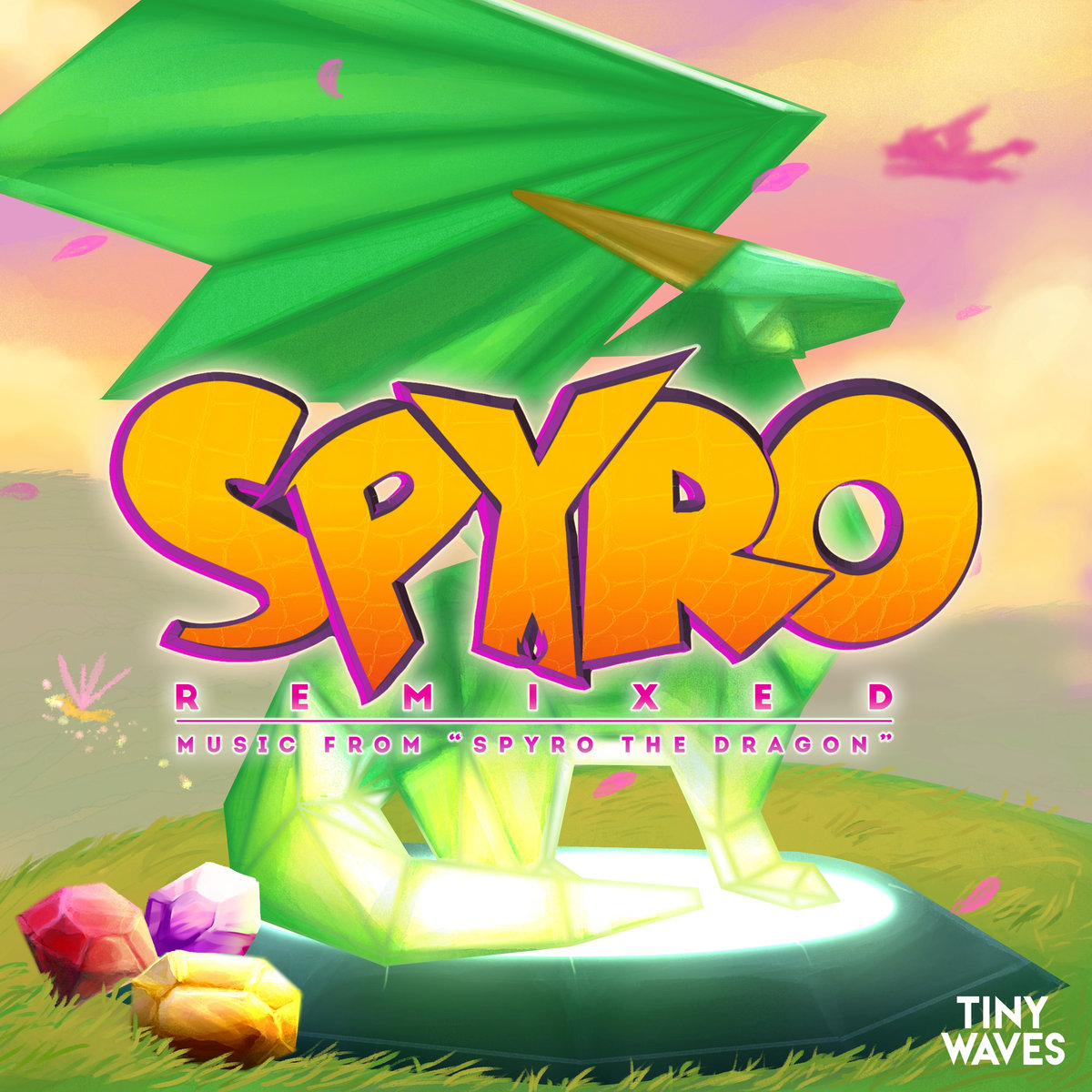 1200x1200 Spyro Remixed Tiny Waves