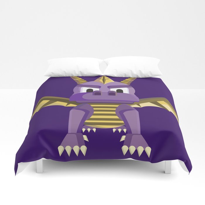 700x700 Spyro Vector Character Fanart Duvet Cover