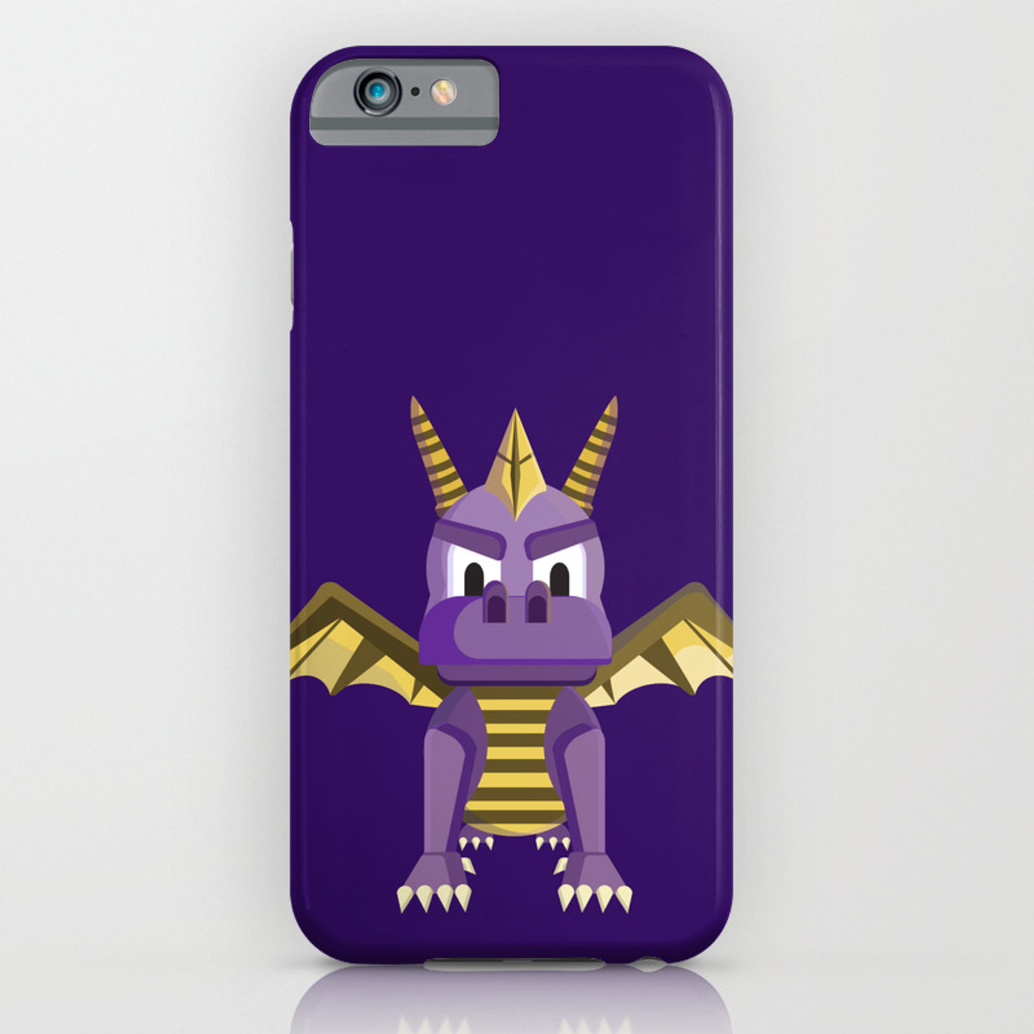 1500x1500 Spyro Vector Character Fanart Iphone Case