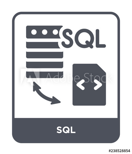 430x500 Sql Icon Vector