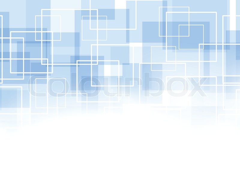 800x566 Geometrical Blue Square Background Stock Vector Colourbox