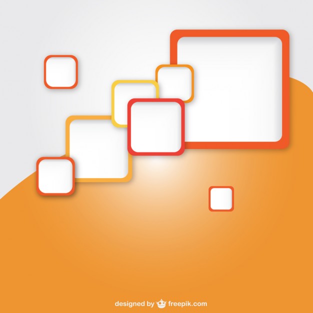 626x626 Square Orange Background Vector Free Download