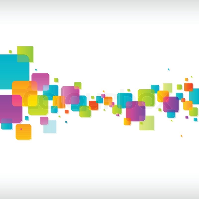 800x800 Abstract Colorful Funky Square Stock Vector Colourbox