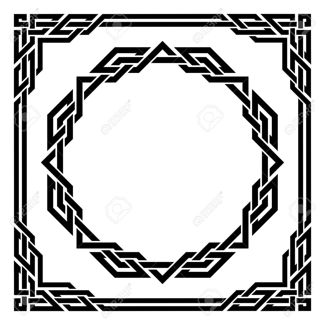 1300x1300 Celtic Border Images, Stock Pictures, Royalty Free Celtic Border