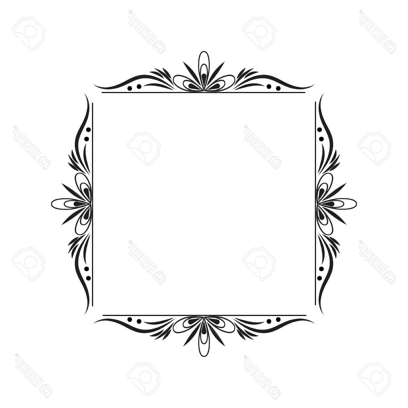 1300x1300 Hd Vintage Square Frame Vector Pictures Free Vector Art, Images