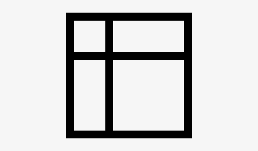 820x480 Layout Design Interface Square Button Outline Vector