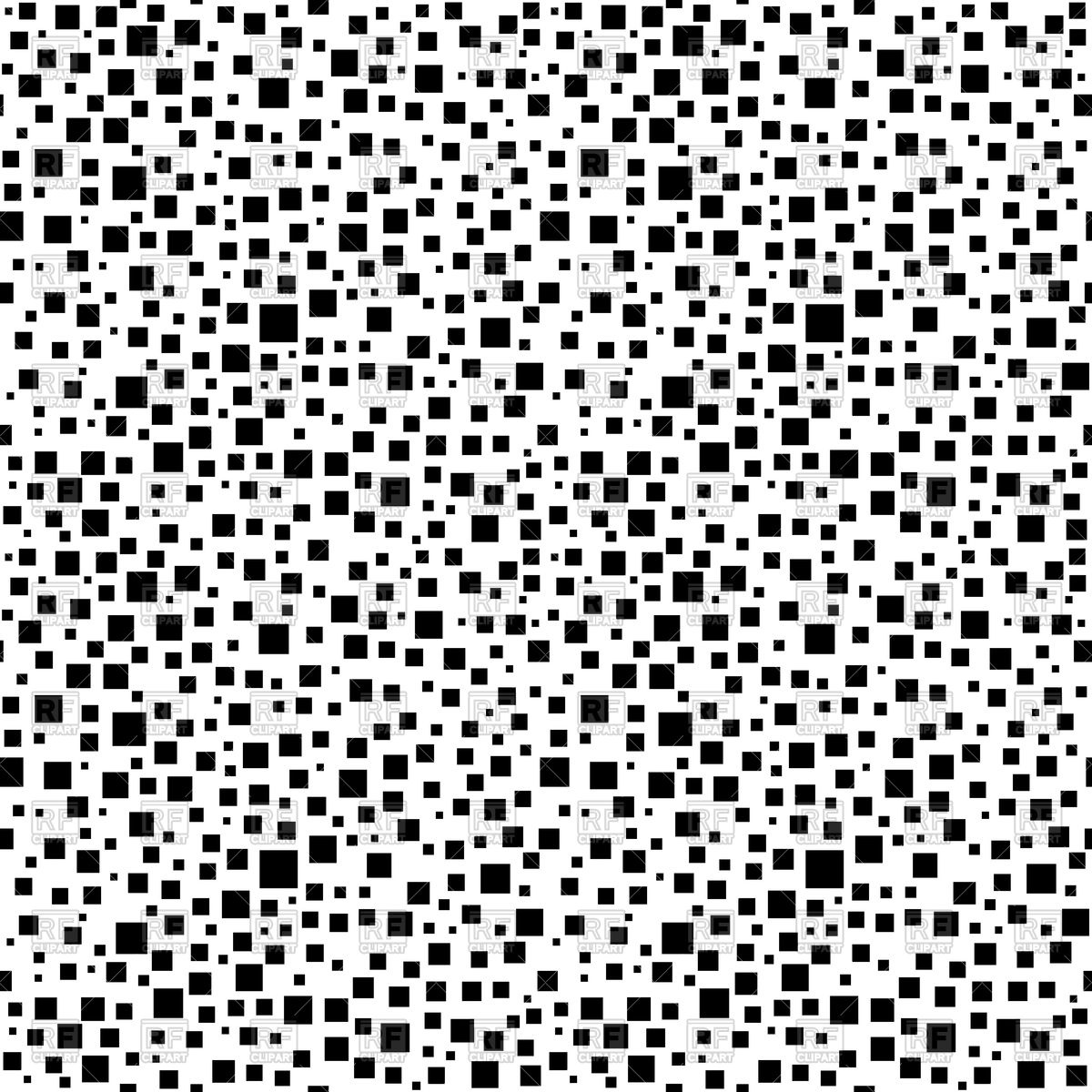 Seamless Background With Random Square Black Elements Vector Image 1200x1200 Seamless Background With Random Square Black Elements Vector Image