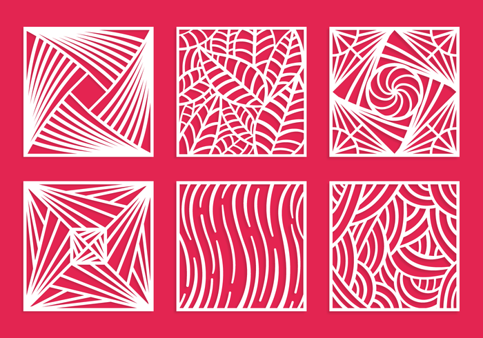 Square Laser Cut Pattern Vector Pack 700x490 Square Laser Cut Pattern Vector Pack
