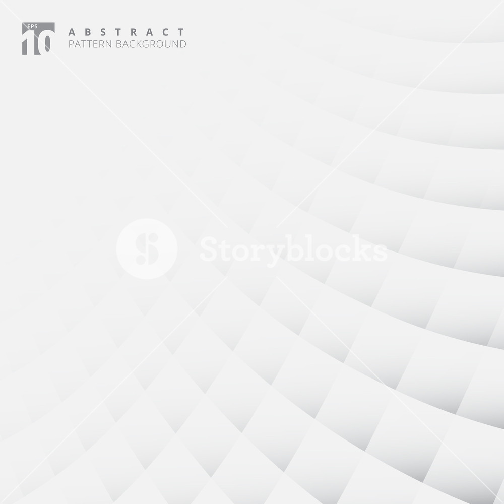 1000x1000 Abstract White Gradient Square Pattern Perspective Background