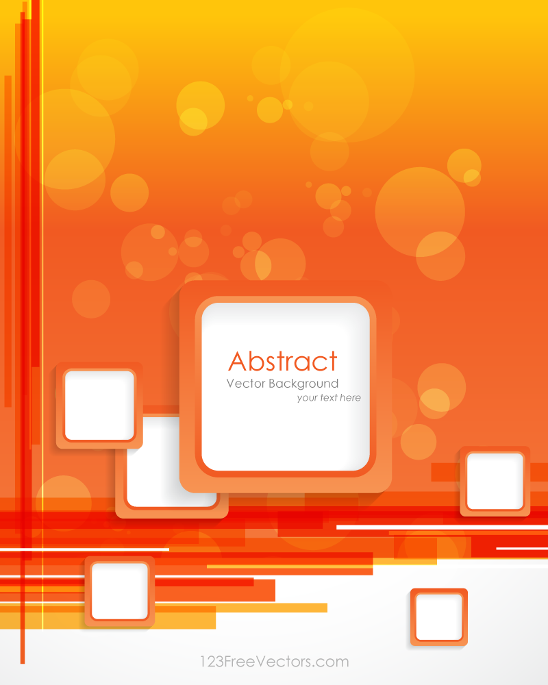 Orange Background With Square Design Vector Template Download 800x1000 Orange Background With Square Design Vector Template Download