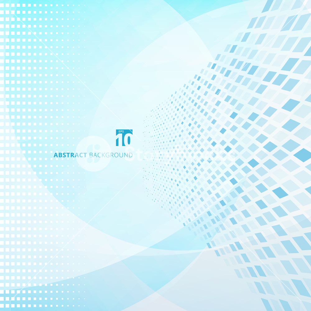 1000x1000 Abstract Technology Data Sorting Smart System Big Data Blue