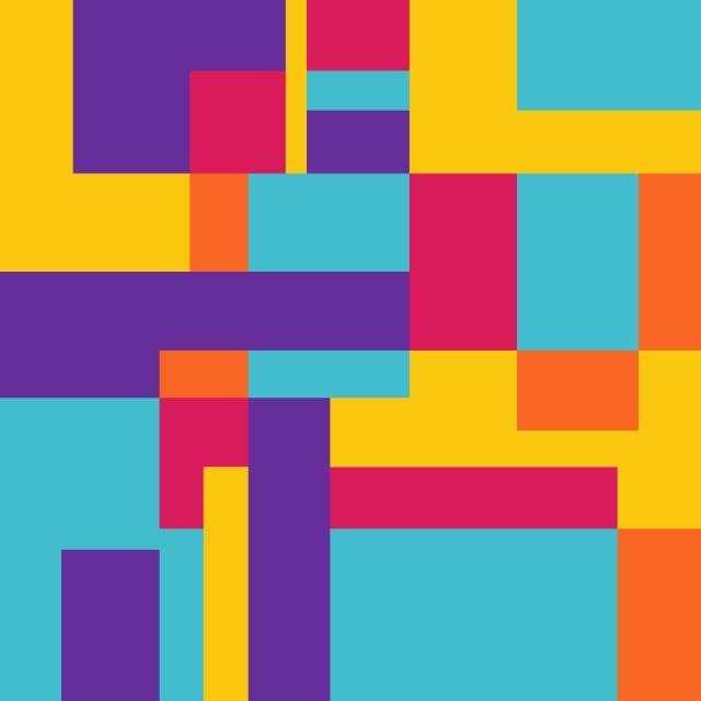 640x640 Colorful Squares Background, Geometric, Colorful, Squares Png