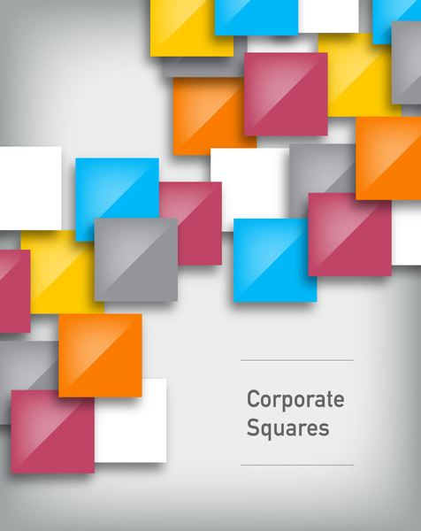476x600 Corporate Squares Abstract Background Vector Free Vector In Adobe