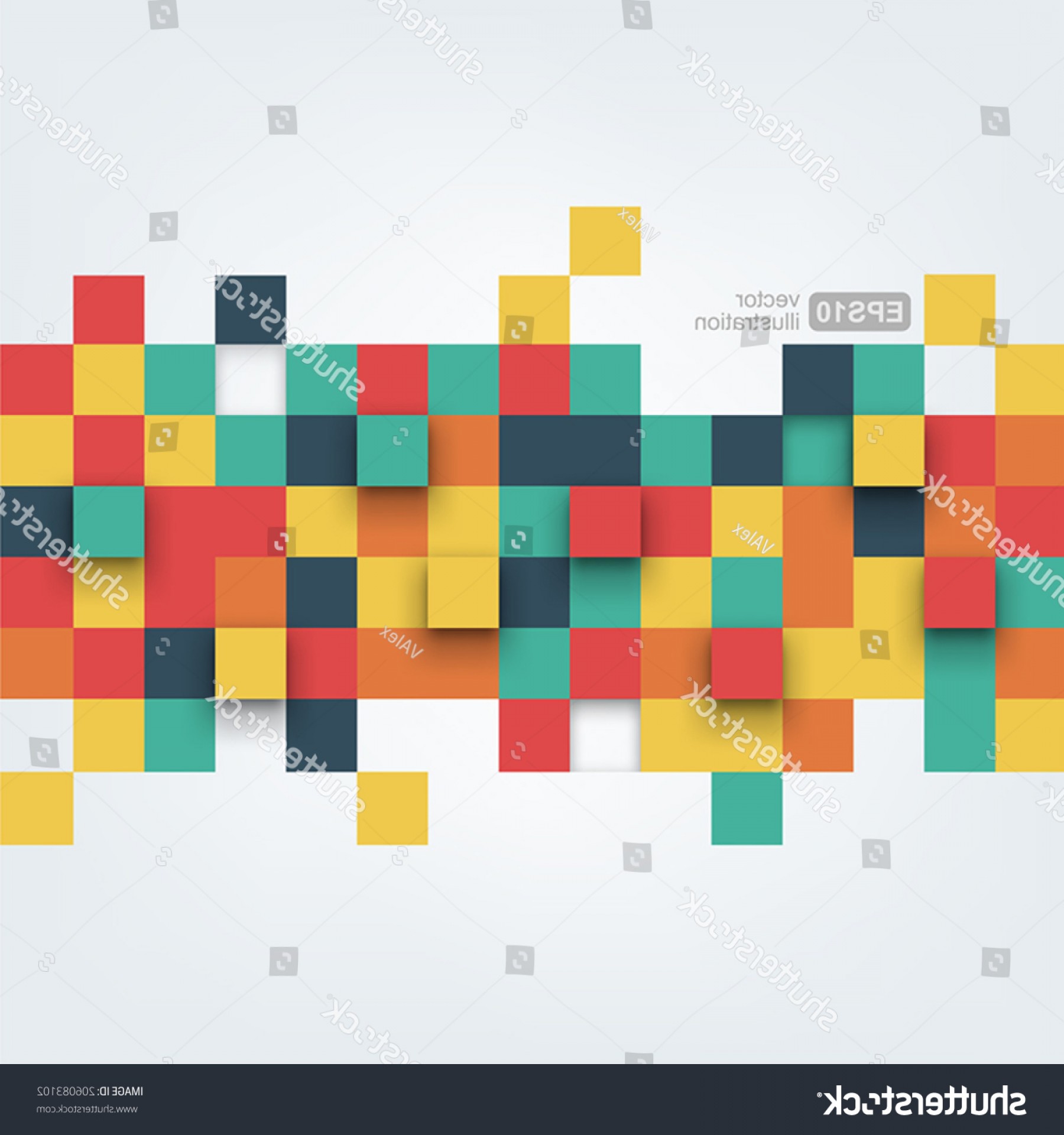 1800x1920 Vector Background Illustration Abstract Squares Design Soidergi