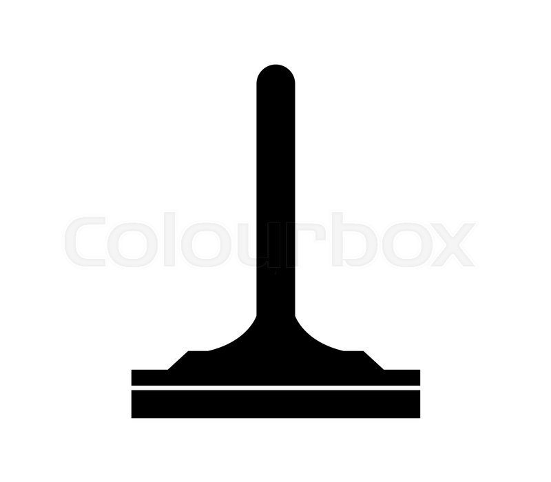 800x700 Squeegee Window Icon Stock Vector Colourbox